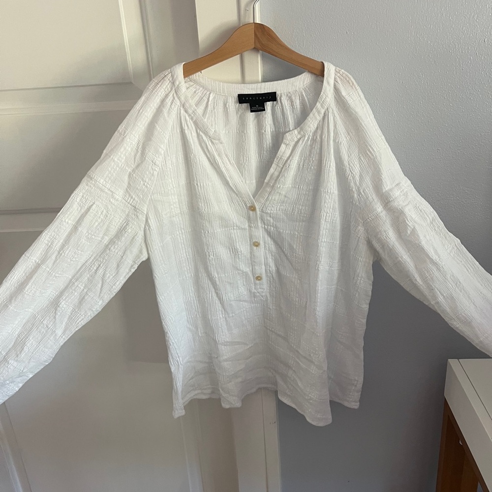 Sanctuary White Blouse